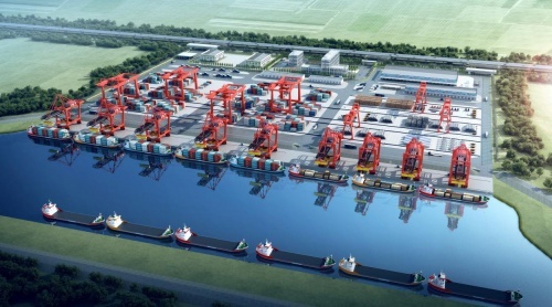 中建筑港 筑港興水，助力山東編織通江達海內(nèi)河水運新篇章